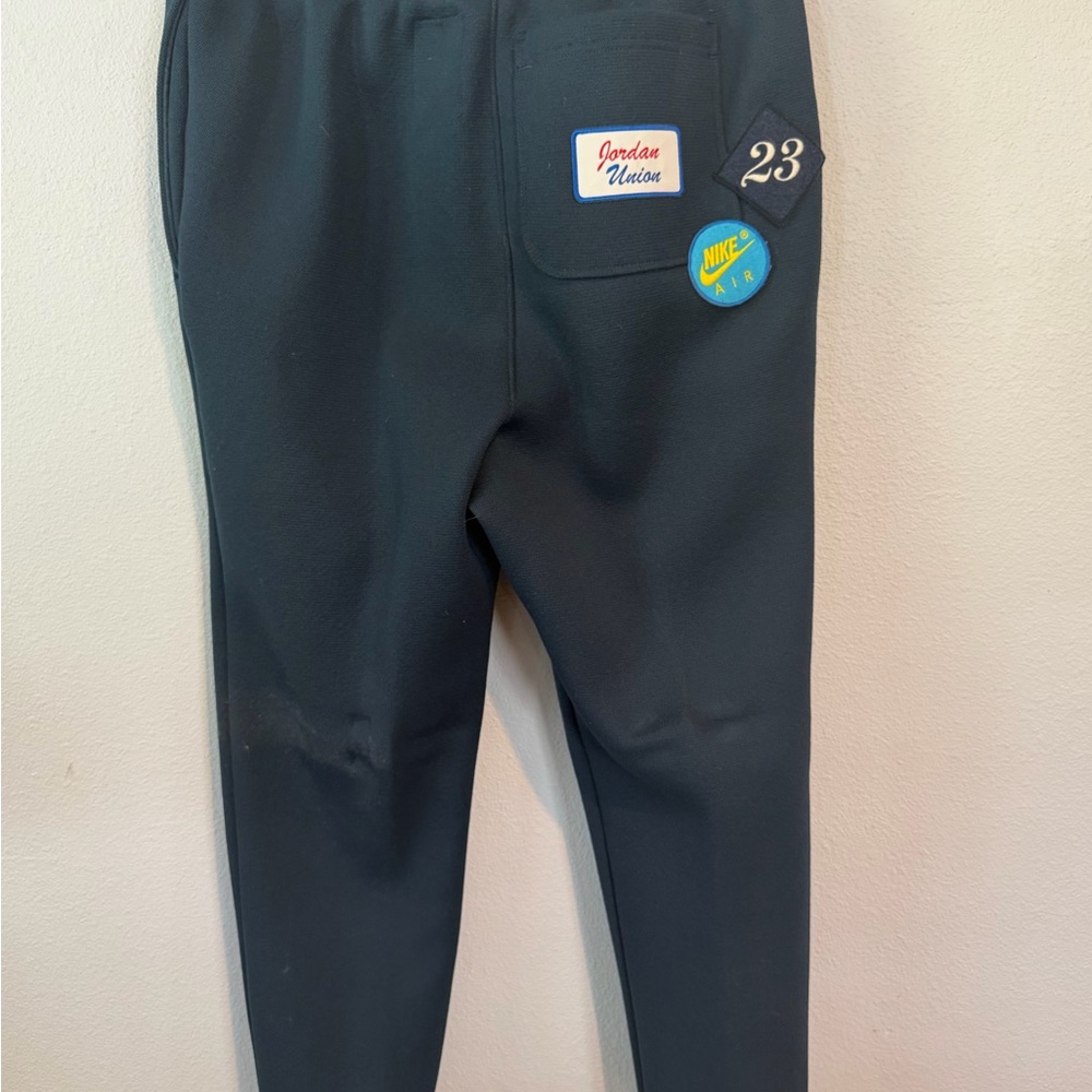 Union LA x Jordan navy leisure track pants